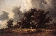 RUYSDAEL, Salomon van After the Rain tg oil painting artist